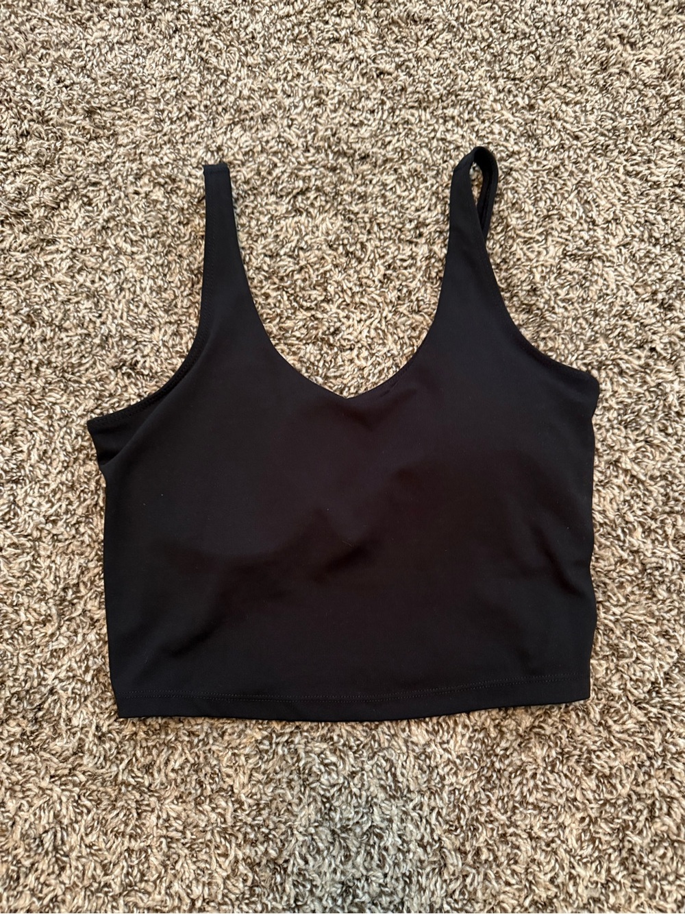 90 Degree By Reflex Black Tank Crop Top